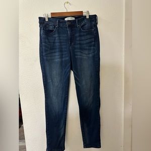 Dark wash skinny jeans by Vintage America. Size 12/31